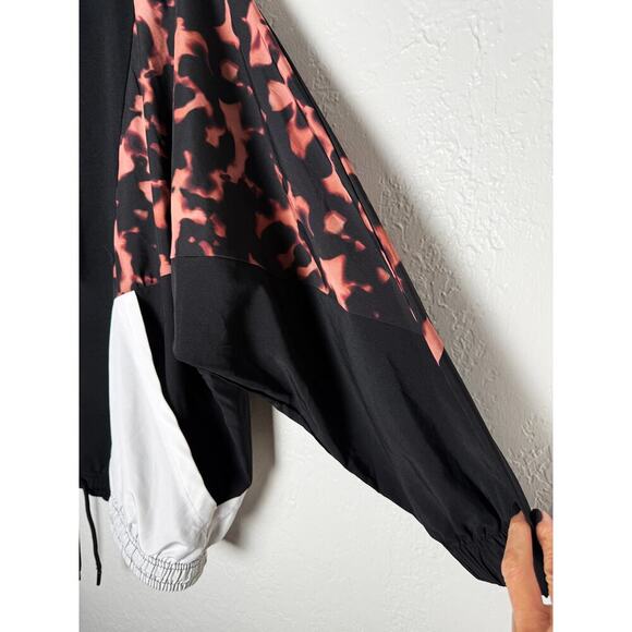 Beach Riot Women's Stella Popover Torte Hooded Jacket Windbreaker Torte Black - Picture 8 of 11